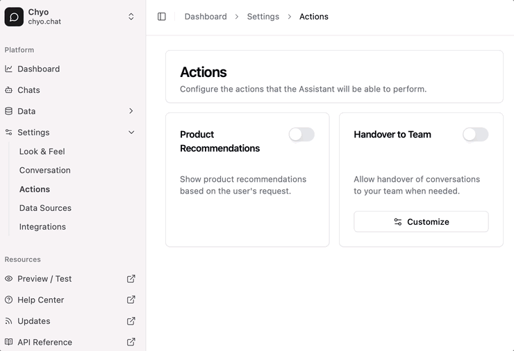 How to Enable Smart Handover